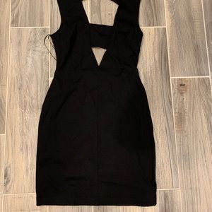 🔥  NWOT sexy little black dress- large